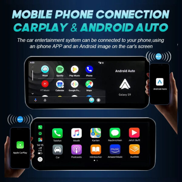 Android 14 Carplay Car Multimedia Player For Audi A6 C7 A7 2012~2018 Touch Screen 4G Music Stereo GPS Navi 8+256GB Auto Radio - Image 4