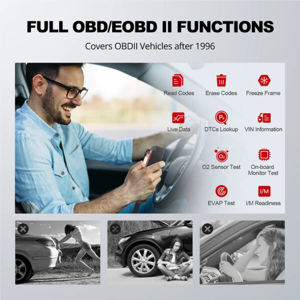 THINKCAR THINKSCAN PLUS S4 S7 ABS SRS ECM System Car Diagnostic Tools OBD2 Auto Scanner OBD 2 Code Coder Reader Free Update - Image 5