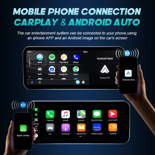 Android 14 Car Screen Player For Audi Q7 4L 2005-2015 GPS Navi Multimedia Stereo 8+128GB RAM 5G WIFI Carplay Qualcomm 8 Core - Image 4