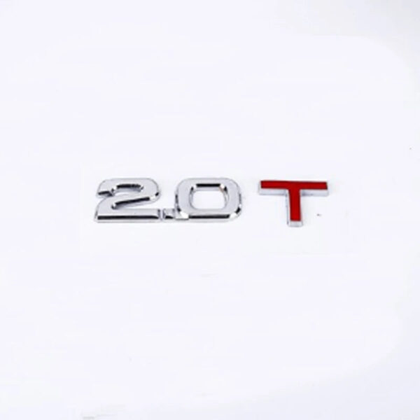 3D Metal Car Trunk Engine Displacement Scale Emblem Auto Stickers 1.3T 1.4T 1.5T 1.6T 1.8T 2.0T 2.2T 2.4T 2.5T 2.8T 3.0T - Image 7