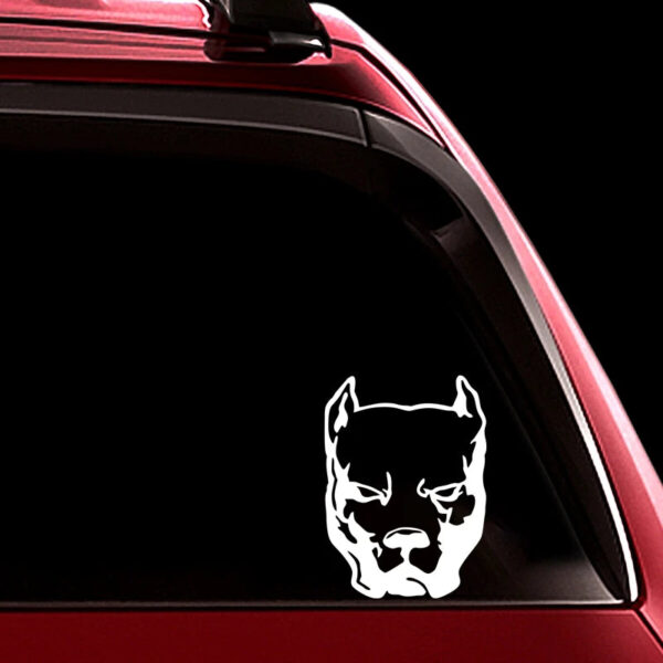 40116# Die-Cut Vinyl Decal Pitbull Car Sticker Waterproof Auto Decors on Car Body Bumper Rear Window - Image 3