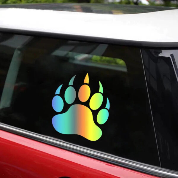 Bear Claw Die-Cut Vinyl Decal Car Sticker Waterproof Auto Decors on Car Body Bumper Rear Window Laptop choose size #S60111 - Image 5