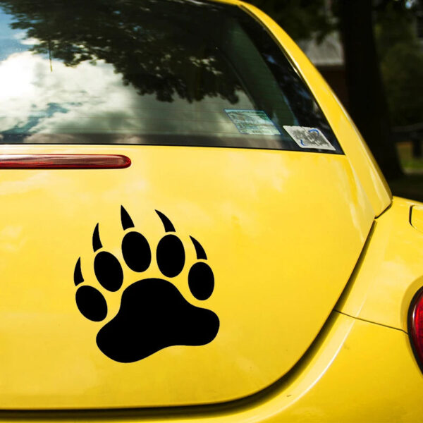 Bear Claw Die-Cut Vinyl Decal Car Sticker Waterproof Auto Decors on Car Body Bumper Rear Window Laptop choose size #S60111 - Image 4