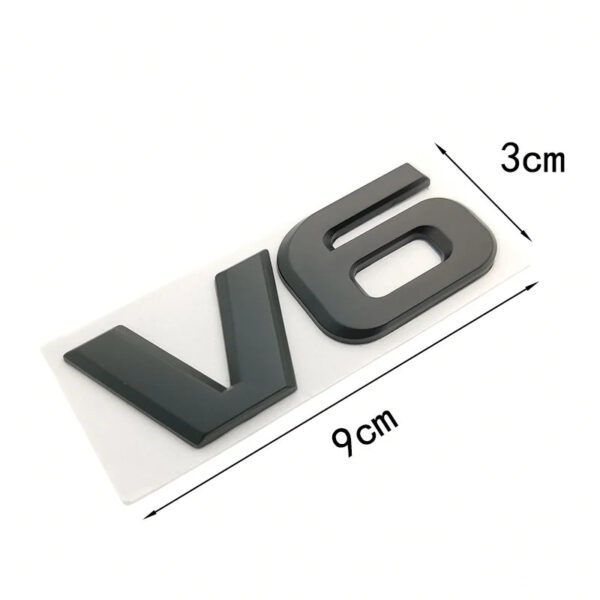 3D Car Logo Sticker Emblem Auto Badge Decal For V6 Mercedes BMW Audi Ford Fiesta Mustang Ranger Nissan Toyota Honda Styling - Image 3