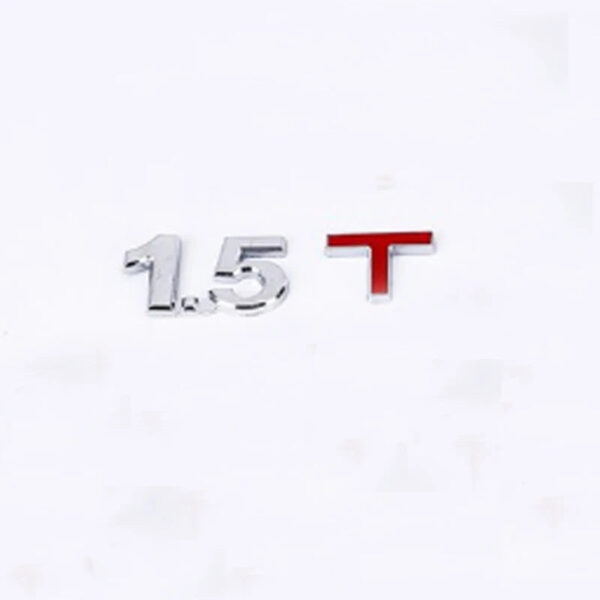 3D Metal Car Trunk Engine Displacement Scale Emblem Auto Stickers 1.3T 1.4T 1.5T 1.6T 1.8T 2.0T 2.2T 2.4T 2.5T 2.8T 3.0T - Image 14