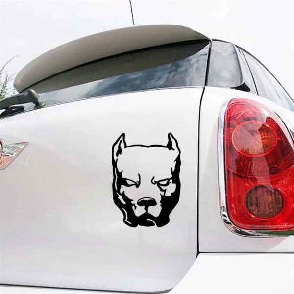 40116# Die-Cut Vinyl Decal Pitbull Car Sticker Waterproof Auto Decors on Car Body Bumper Rear Window - Image 4
