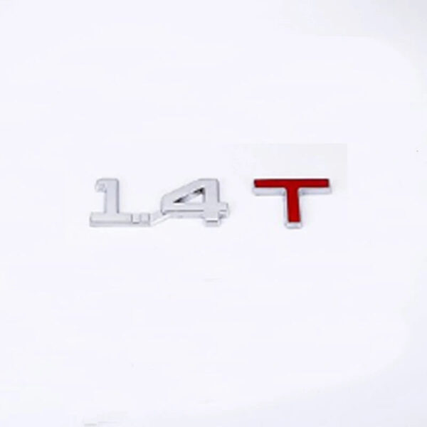 3D Metal Car Trunk Engine Displacement Scale Emblem Auto Stickers 1.3T 1.4T 1.5T 1.6T 1.8T 2.0T 2.2T 2.4T 2.5T 2.8T 3.0T - Image 8
