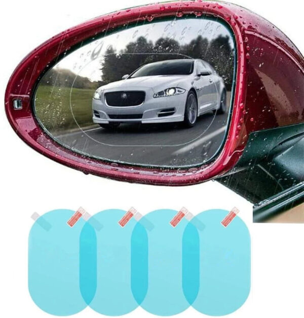 2 Pcs Car Sticker Rainproof Film for Car Rearview Mirror Car Rearview Mirror Rain Film Clear Waterproof Auto Sticker Accessories - Image 6