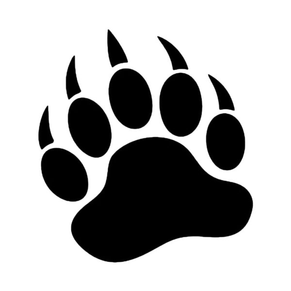 Bear Claw Die-Cut Vinyl Decal Car Sticker Waterproof Auto Decors on Car Body Bumper Rear Window Laptop choose size #S60111 - Image 8