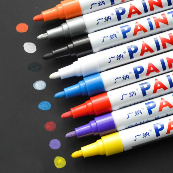 1pcs Universal Car accessories Paint marker auto Supplies for Toyota Yaris Hiace Prius V Hilux Land Tacoma Tercel Tiara Van - Image 4