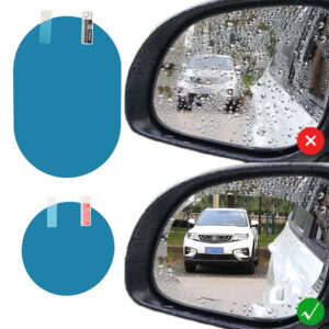 2 Pcs Car Sticker Rainproof Film for Car Rearview Mirror Car Rearview Mirror Rain Film Clear Waterproof Auto Sticker Accessories