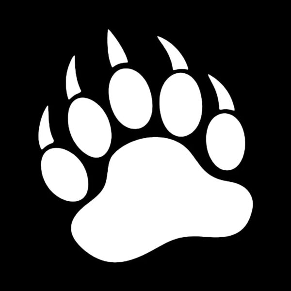 Bear Claw Die-Cut Vinyl Decal Car Sticker Waterproof Auto Decors on Car Body Bumper Rear Window Laptop choose size #S60111 - Image 7