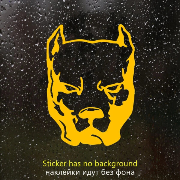 40116# Die-Cut Vinyl Decal Pitbull Car Sticker Waterproof Auto Decors on Car Body Bumper Rear Window - Image 8