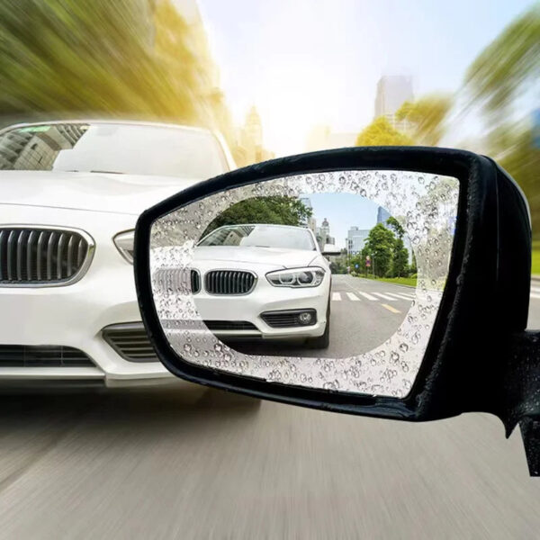 2 Pcs Car Sticker Rainproof Film for Car Rearview Mirror Car Rearview Mirror Rain Film Clear Waterproof Auto Sticker Accessories - Image 3