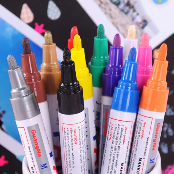 1pcs Universal Car accessories Paint marker auto Supplies for Toyota Yaris Hiace Prius V Hilux Land Tacoma Tercel Tiara Van - Image 5