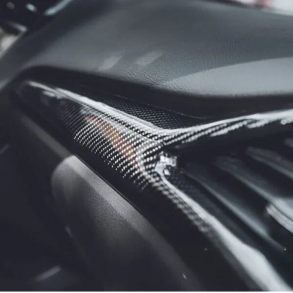 1M 3D Carbon Fiber Car Sticker DIY Paste Protector Strip Auto Door Sill Side Mirror Anti Scratch Tape Waterproof Protect Film - Image 2