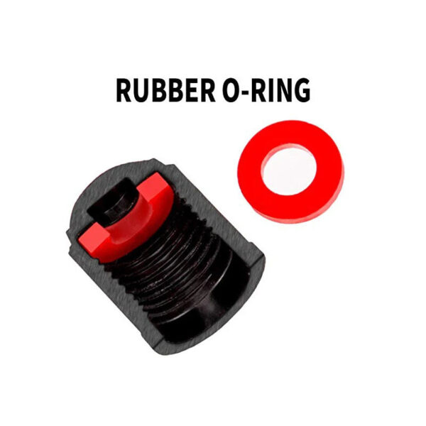20PCS Car Tire Valve Plastic Black Bike Tyre Valve Caps O Rubber Ring Covers Dome Shape Dust Valve for Auto Motorcycle Cap Decor - Image 7