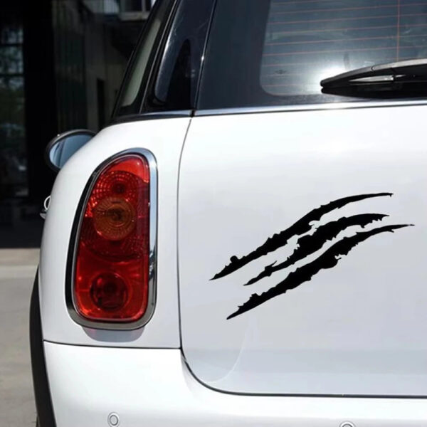 Auto Car Sticker Reflective Monster Claw Marks Scratch Stripe Auto Headlight Decal Dinosaur Raptor Paw Marks Car Accessories - Image 3