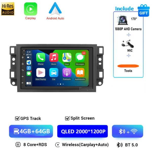 9inch Auto Screen Android For Chevrolet Captiva Aveo Lova Gentra Epica 2006 - 2012 Monitor Video 7862 No 2din Carplay Radio WIFI - Image 11