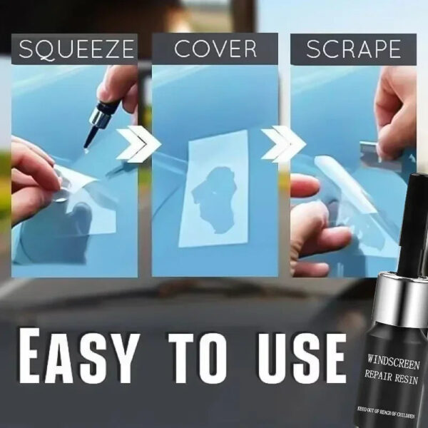 Car window crack repair kit, scratch removal, car, truck, motorcycles, broken repair, windshield, crack recovery kit - Image 6