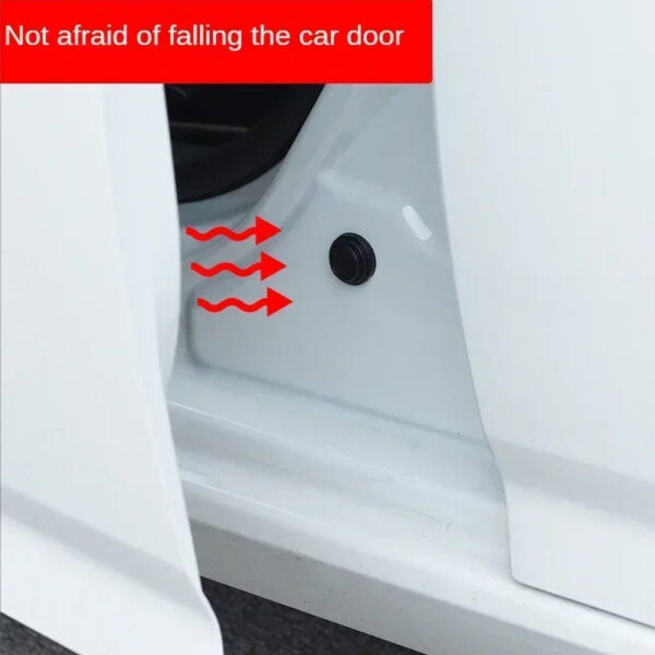 Car Door Closing Anti-shock Protection Soundproof Buffer Stickers Luminous Anti-collision Silicone Pad Gasket Auto Accessories - Image 4