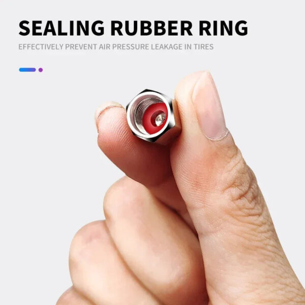 4pcs Car Wheel Tire Valve Caps Stem Case With Logo Auto Styling for Mercedes Benz W211 W204 W210 W203 CLA GLA Auto Accessories - Image 3