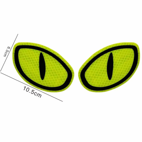 Car Reflector Sticker Night Driving Safety Decal For Auto Truck Motorcycle Trailer Cat Eye Reflective Safety Warning Tape - Image 5
