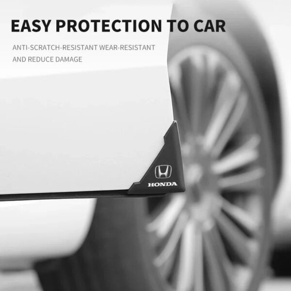 2pcs Car Door Corner Silicone Anti-Scratch Anti-bump Protection Stickers for Honda Accord CRV XRV Civic FIT Auto Accessories - Image 4