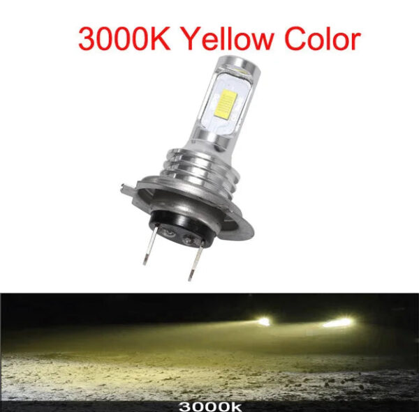 1Pcs H7 LED Bulb 1:1 Mini Fanless Size Head Lamp Wireless 20000LM CSP LED Chips H7 Car LED Headlight Bulb 6000K White 12V - Image 9