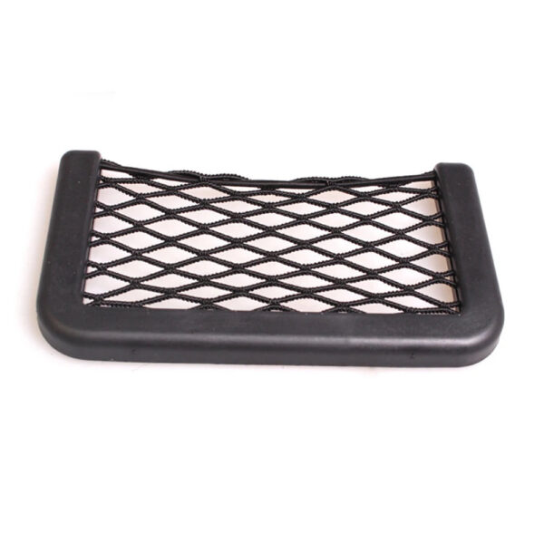 1Pcs Universal Car Organizer Mesh Storage Bag Net Pocket Mobile Phone Holder Auto Accessories Multi Function Storage Net Pocket - Image 8