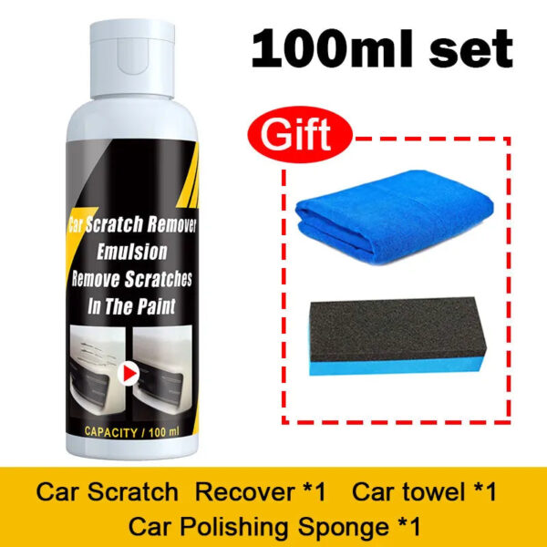 Car Scratch Remover Paint Care Tools Auto Swirl Remover Scratches Repair Polishing Auto Body Grinding Compound Anti Scratch Wax - Image 15