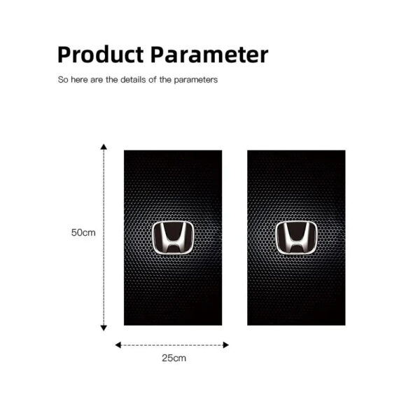 Car Stickers B-Pillar Center Column Decoration Cover PET Decals Auto Accessorie For Honda Civic Accord Fit Jazz CRV BRV HRV - Image 6