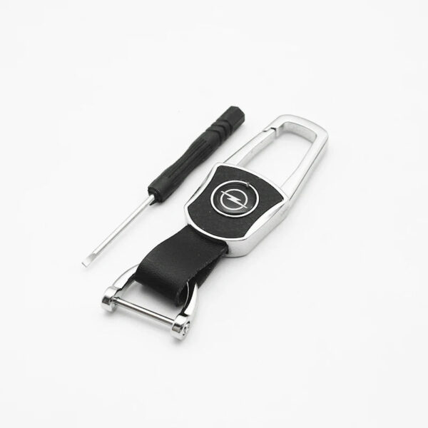3D Metal/Leather Car Styling Keychain For Opel Corsa 2004 Astra D Combo Insignia Adam Mokka Key Chain Key Rings Auto Accessories - Image 13