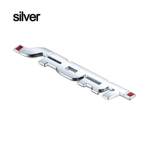 Car Accessories Sticker Styling Metal 3D Chrome Black Auto Car Trunk Racing Sport Word Letter Logo Emblem Badge Decal Sticker - Image 6