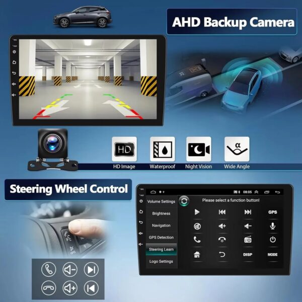 Android 14 Carplay Auto Car Radio For Toyota Camry 7 XV 50 55 2012 - 2017 Navigation GPS Multimedia Player video Stereo WIFI+4G - Image 4