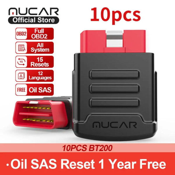 MUCAR BT200 Automotive Diagnostic Tools Obd 2 Bluetooth Wifi Scanner for All Cars Auto Obd2 Tester 15 Resets Diagnosis - Image 8