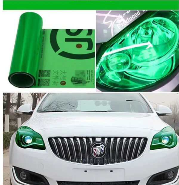 Gloss Transparent Light Black Smoke PVC Film Tint 30 X60cm Auto Car Light Headlight Taillight Tint Vinyl Film Sticker Wrap Cover - Image 17