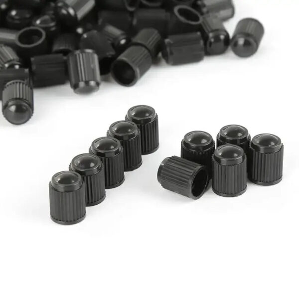 100Pcs Dustproof Tire Valve Caps Plastic Car Tire Pressure Covers Universal Wheel Stem Air Valve Caps Auto Bike Dustproof Caps - Image 2