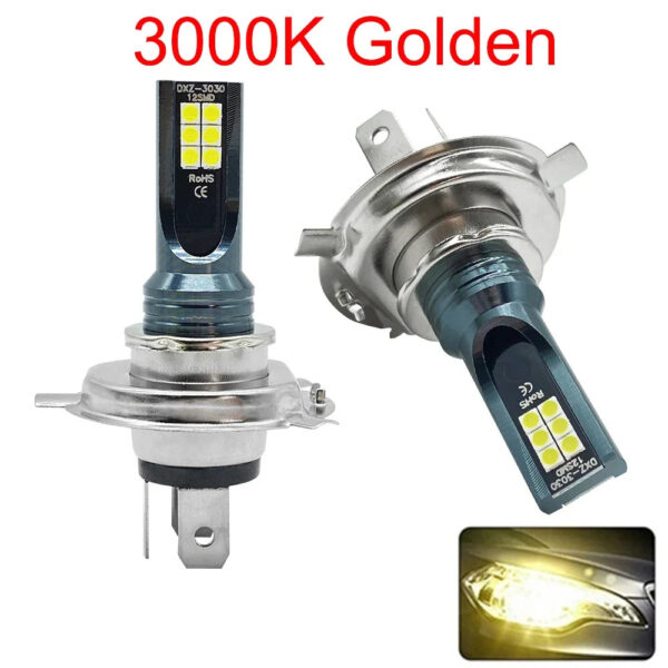 2Pcs H4 H7 LED Headlight H11 H8 H9 H10 H1 H3 Car Fog Light Bulbs 9005 9006 Auto Driving Running Lamps 12000LM 80W 12V - Image 9
