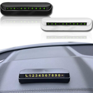 Temporary Car Phone Number Card Auto Interior Accessories For MG Morris Garages 550 42 6 ZT 7 3 ZR RX5 ZS 350 HS Auto Gadgets