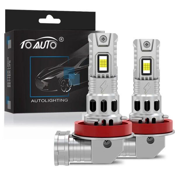 TOAUTO H4 LED Light 100W 20000LM 9005 9006 H11 H7 LED Headlight Canbus 36 CSP Car High Close Lamps Auto With Fan Turbo Lights - Image 9