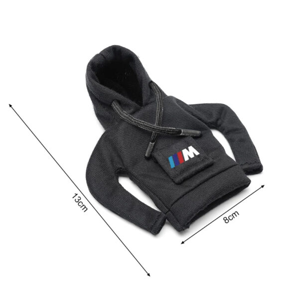 1pc Hoodie Handle Creative Car gear lever hoodie Shift Lever Cover Funny For BMW M E70 X6 F32 Auto Interior Accessories Styling - Image 2