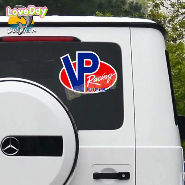 VP Racing Fuels High Performance Racing Car Decals Stickers Mad Scientist Sticker Vinyl Retro Sports Auto Modification Sticker - Image 3