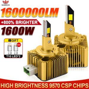 D1S D3S Led Headlight Bulbs HID D2S D2R D4S D4R Canbus Auto LED Lights For Car Lights 6000K Plug&Play D Series 12V 24V 1600000LM