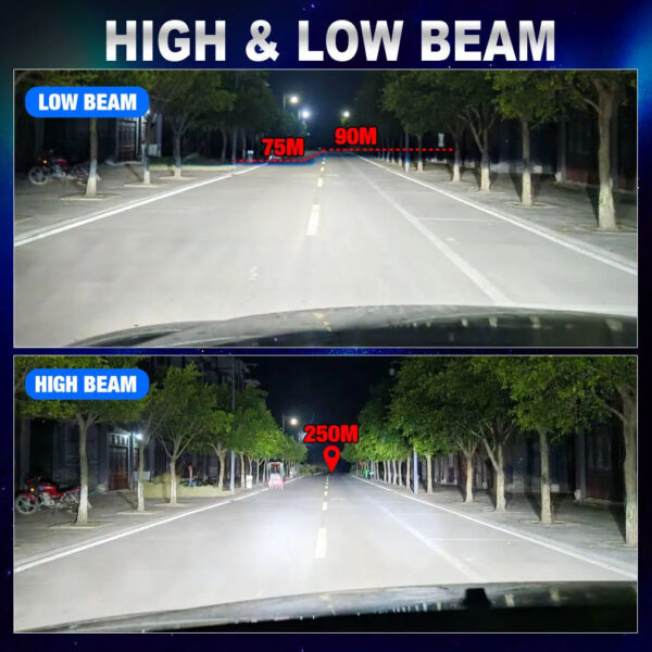 30000LM H8 H11 LED Headlight Bulb 9005 HB3 9006 HB4 H16 JP Fog Light Canbus Mini 880 881 White 6500K CSP for Car Auto Diode Lam - Image 7