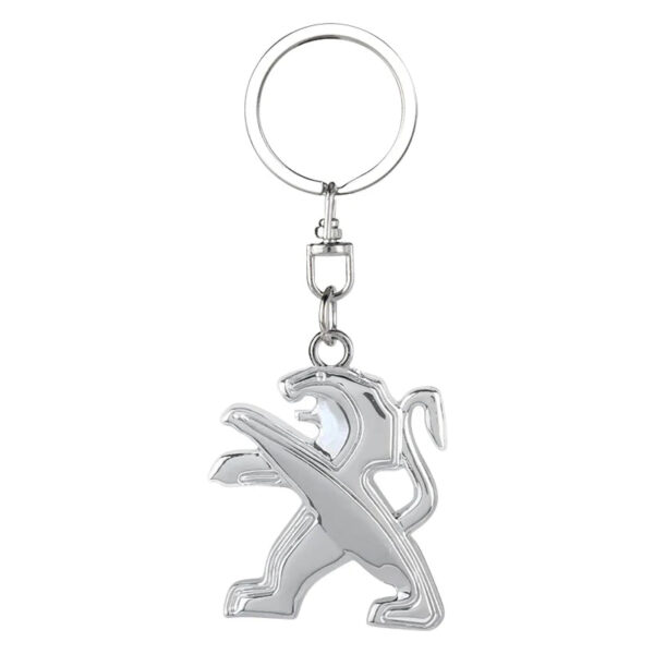 Car Key Chains Keyring Pendant Metal Keychain Holder Auto Accessories For Peugeot BB1 HX1 Partner 3008 4008 2008 5008 4007 6008 - Image 8