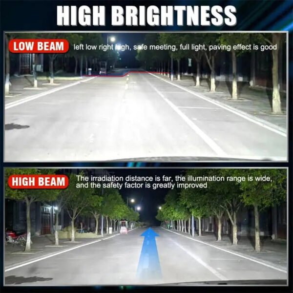 D2S D4S D2R D4R Led Car Headlight Canbus HID D1S D3S D1R D3R Led Xenon Bulb 1:1 Turbo Led Car Lamp Auto Light 6000K Plug & Play - Image 4