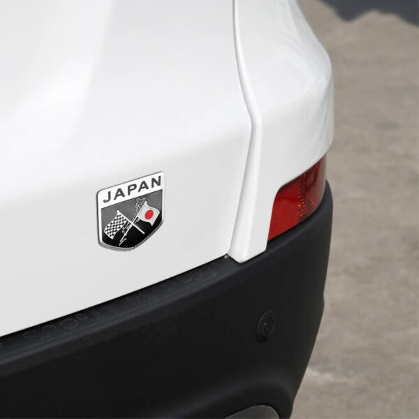 Car Styling 3D Aluminum Japan Logo Flag Stickers Auto Emblem Badge Decals Decoration For Honda Accord Odyssey Civic CRV Inspire - Image 6