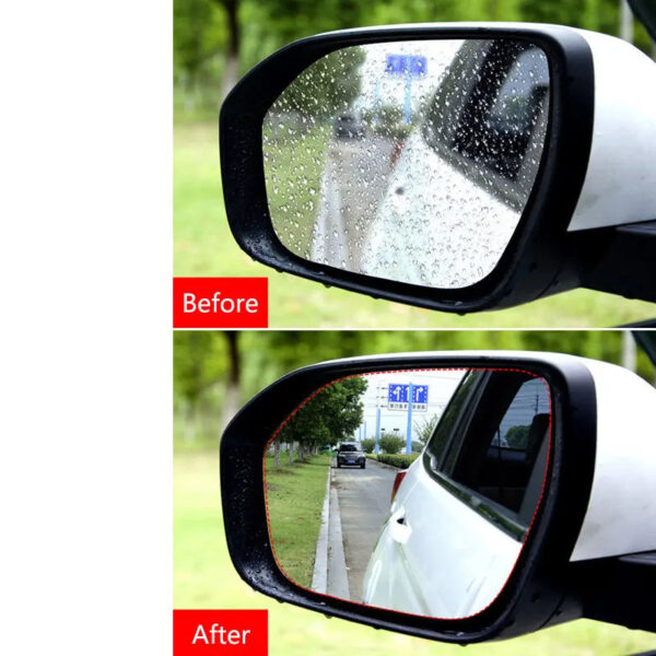 Auto Car Rainproof Film Anti Fog Car Sticker Car Mirror Window Clear Film Rain Proof Waterproof Film Auto Sticker Accessories