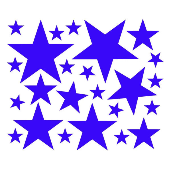 24pcs Galaxy Car Vinyl Stickers - Waterproof Star Decals for Bumper/Windows, Scratch Resistant Auto Decor - Image 10